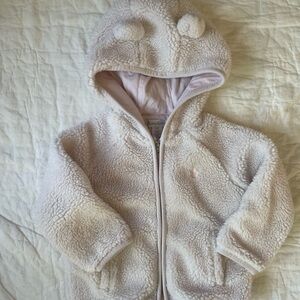 Ralph Lauren Cream Sherpa Jacket
